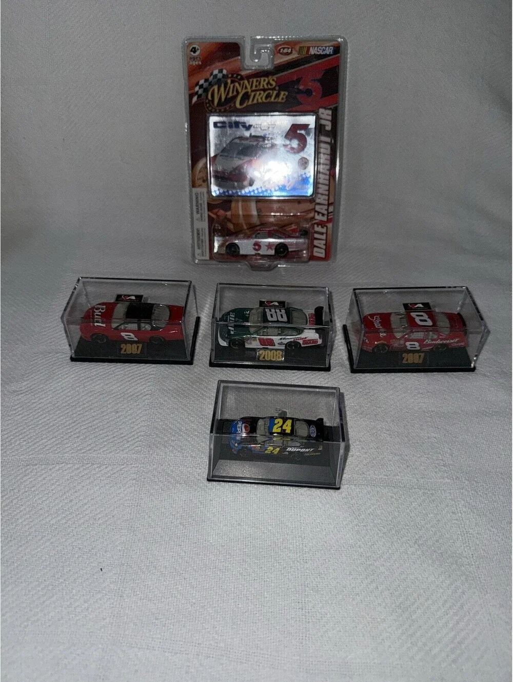 🔥 Lot# 4 Earnhardt Jr 8 88 5 1:64 Amp Sharpie Bud City Jeff Gordon 1:87  🔥